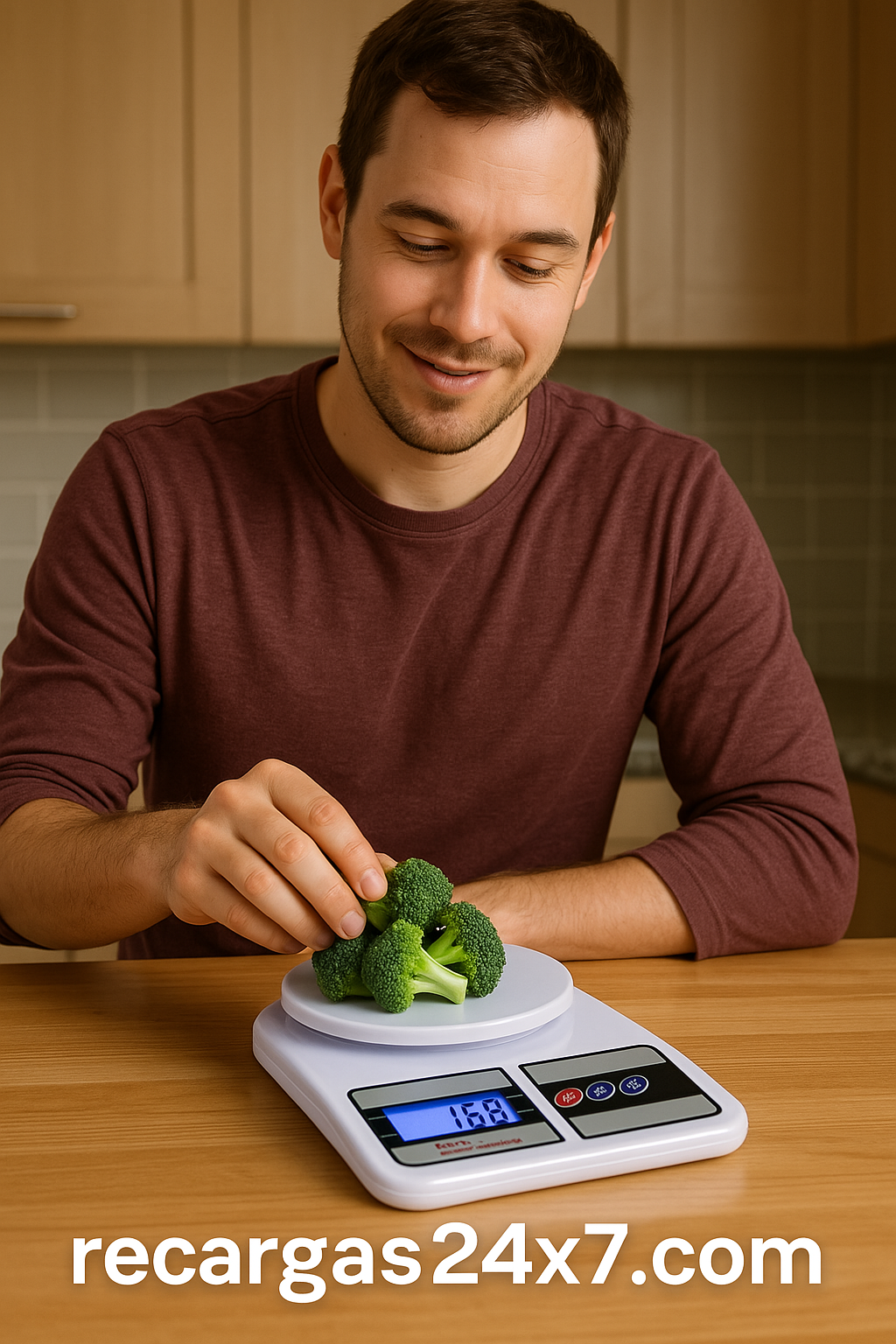 BASCULA DIGITAL CON CAPACIDAD DE 5KG