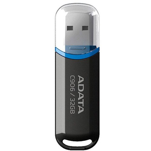 MEMORIA USB 32GB C906 NEGRA ADATA
