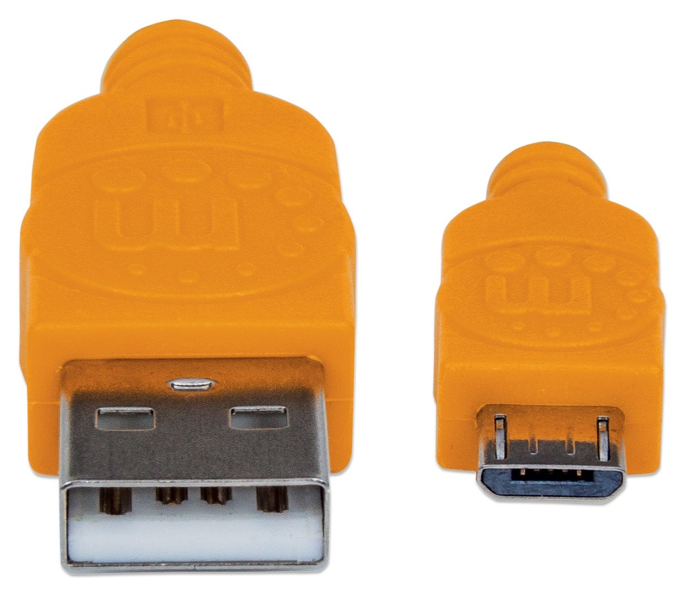 MANHATTAN CABLE USB V8 USB-A MACHO A MICRO USB-B MACHO 1 METRO