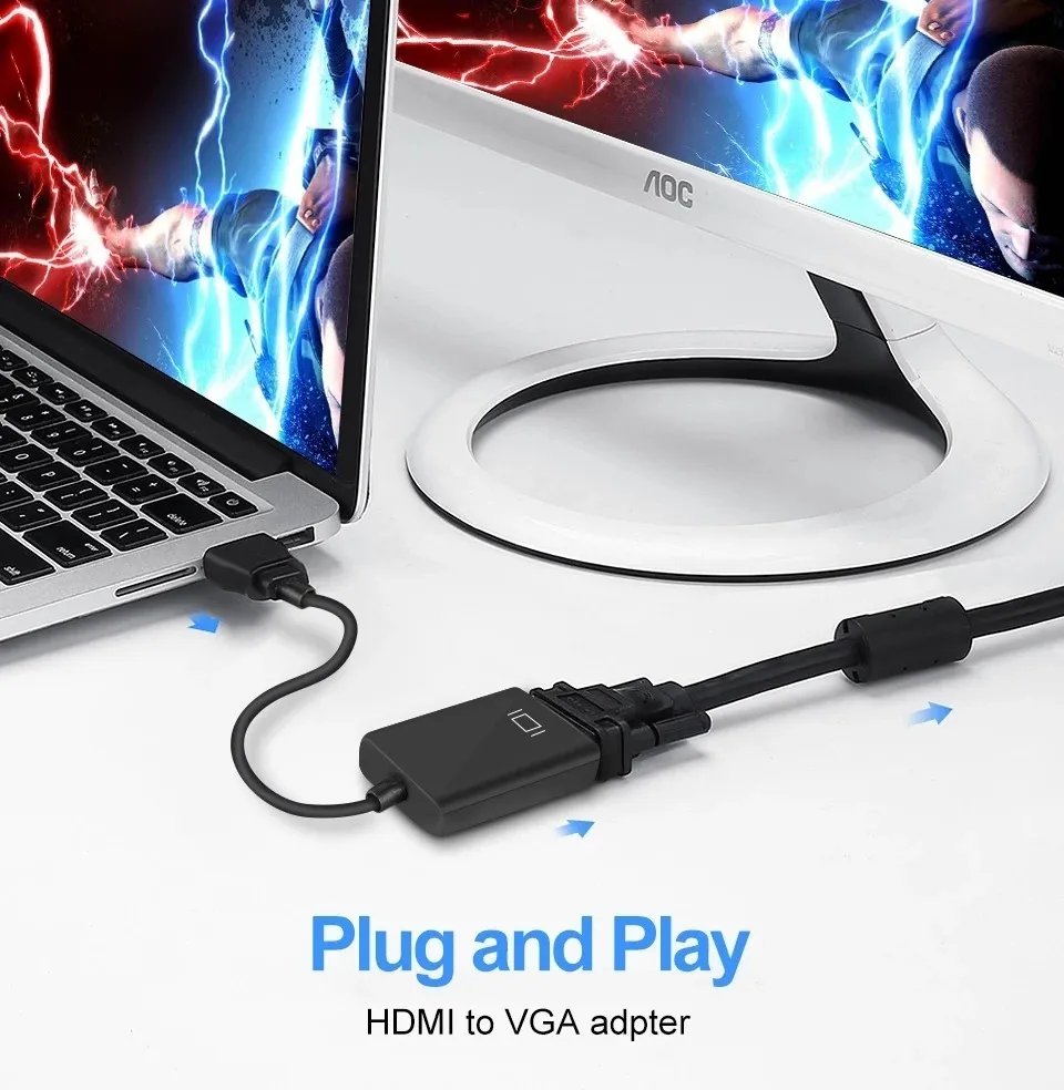 CONVERTIDOR HDMI A VGA