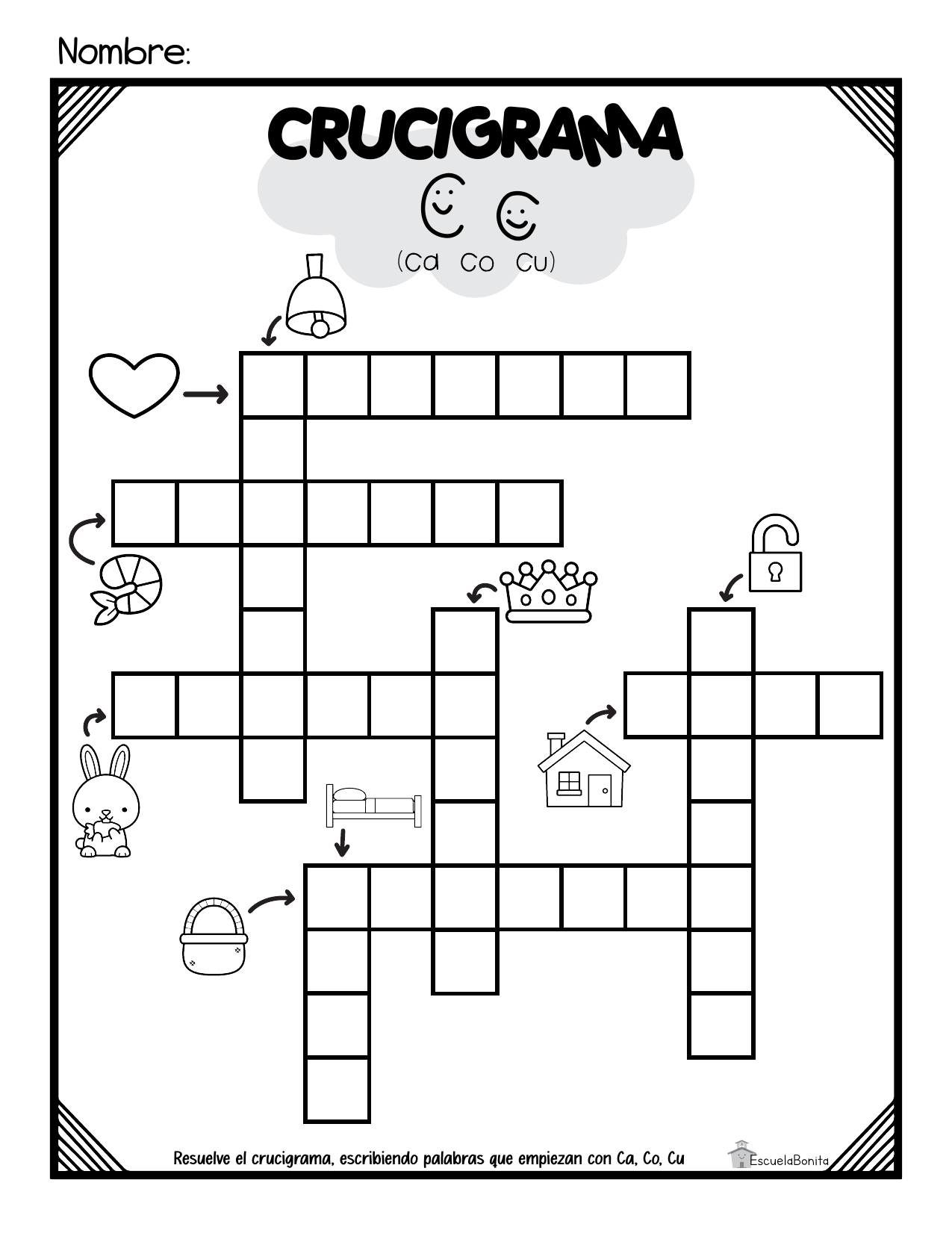 CRUCIGRAMAS DE EL ABECEDARIO