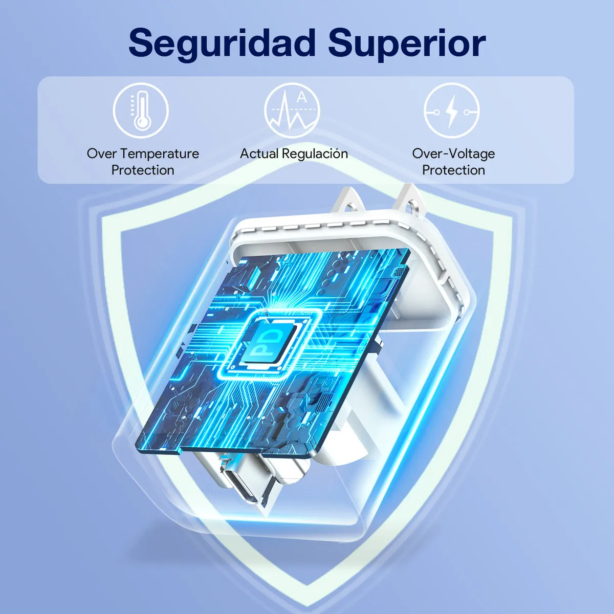 CUBO CARGADOR TIPO C 20 WATTS