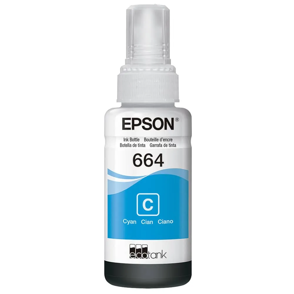 TINTA EPSON 664 CYAN