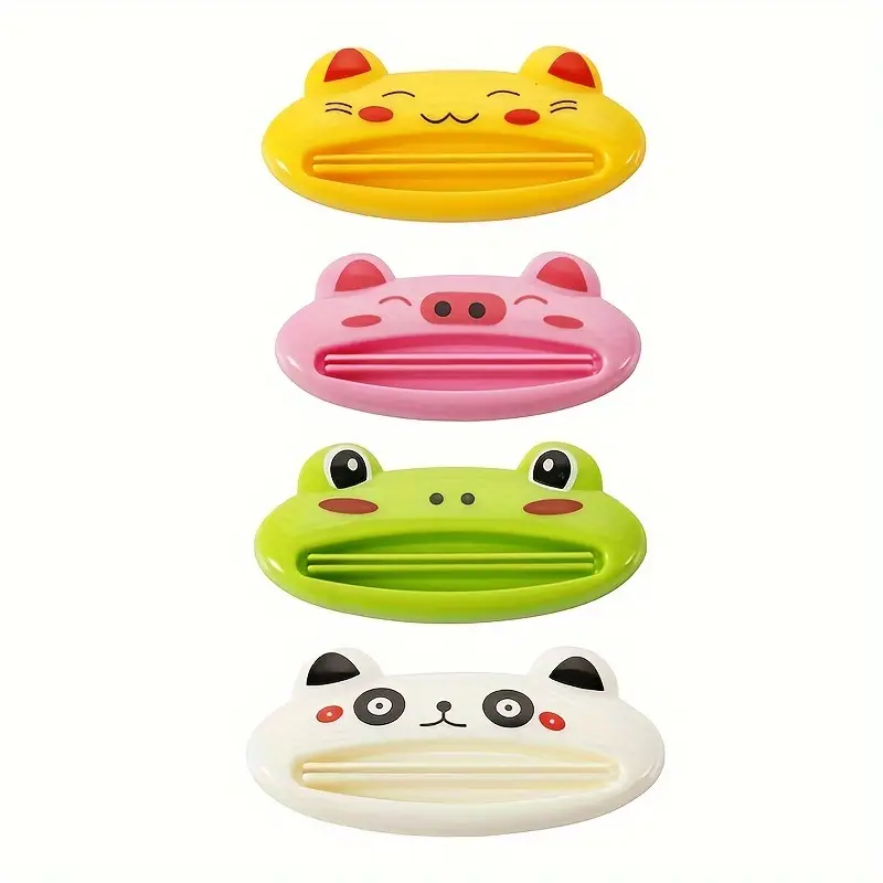 EXPRIMIDOR DE PASTA DE DIENTES EN FORMA DE FIGURAS