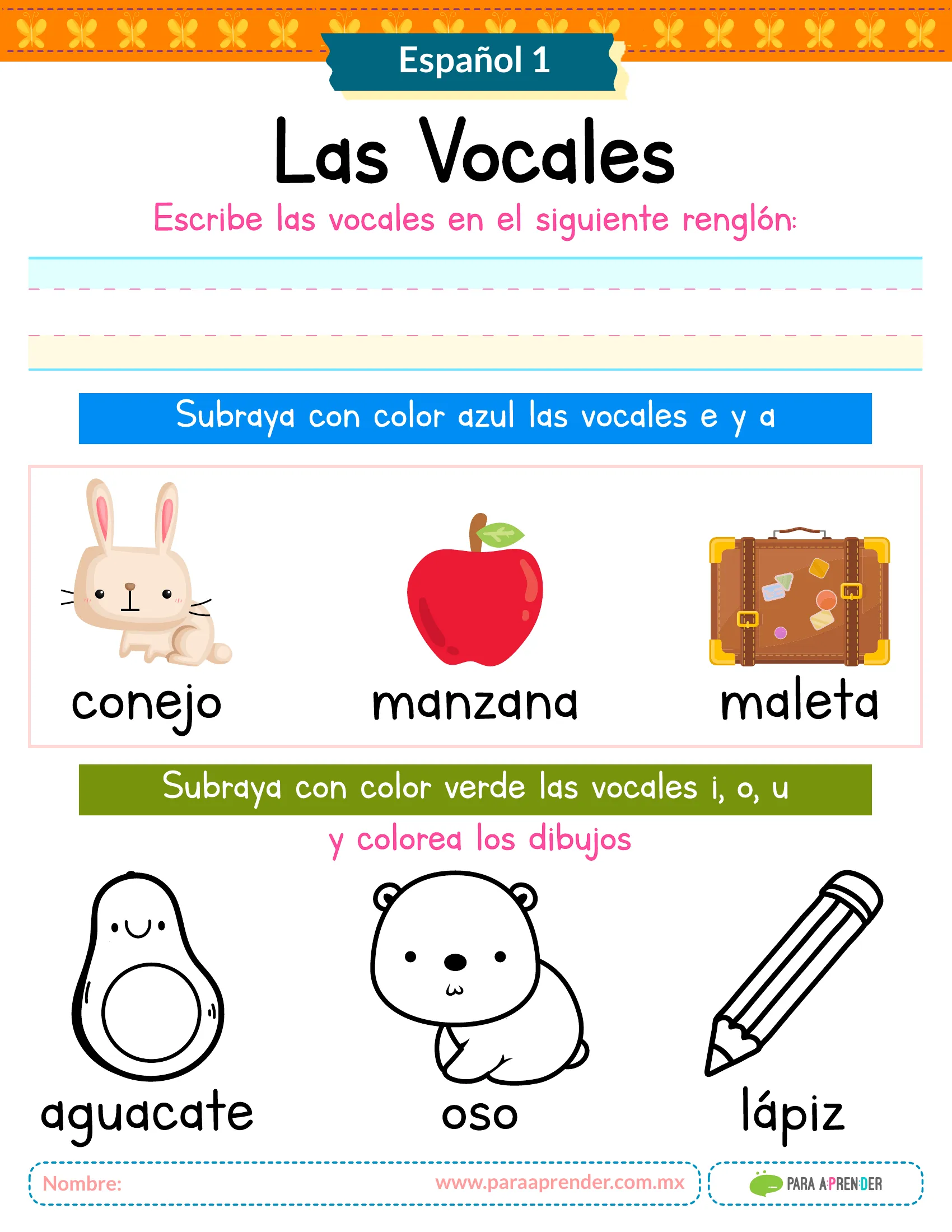 CONTENIDO DIGITAL - GUIA DE REPASO 1 DE PRIMARIA