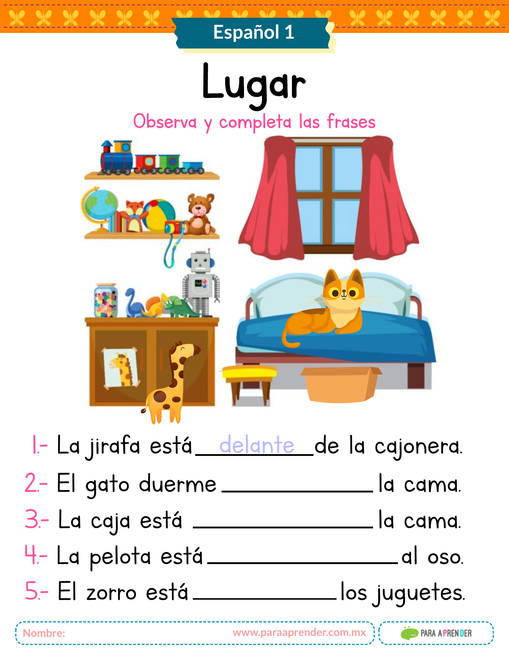 CONTENIDO DIGITAL - GUIA DE REPASO 1 DE PRIMARIA