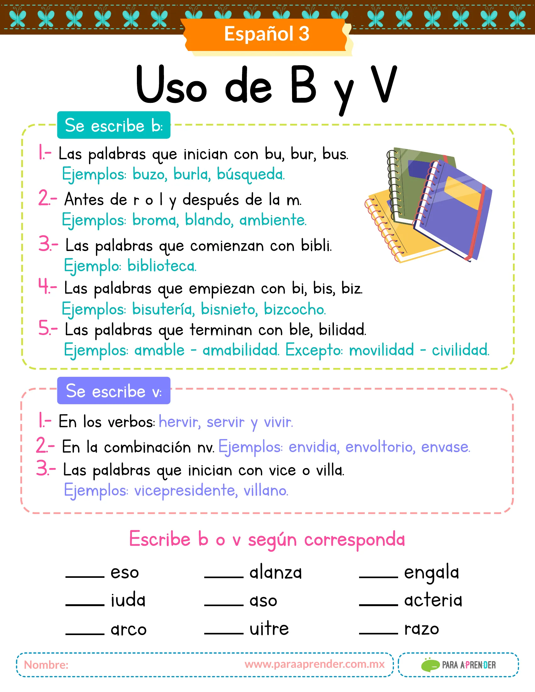 CONTENIDO DIGITAL - GUIA DE REPASO 3 DE PRIMARIA