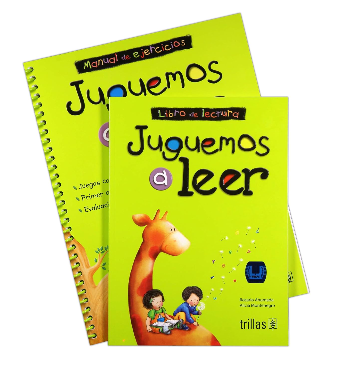 LIBROS JUGUEMOS A LEER (LIBRO DE LECTURAS +  MANUAL DE EJERCICIOS)