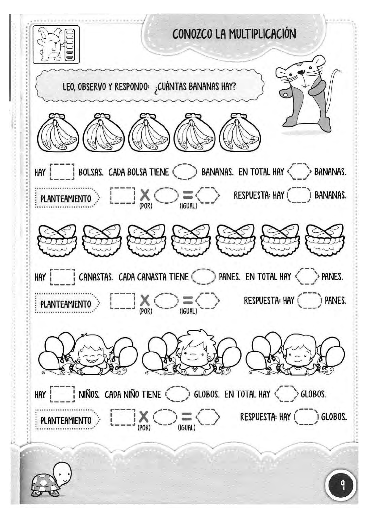 CUADERNILLO PARA ENSEÑAR A MULTIPLICAR Y DIVIDIR