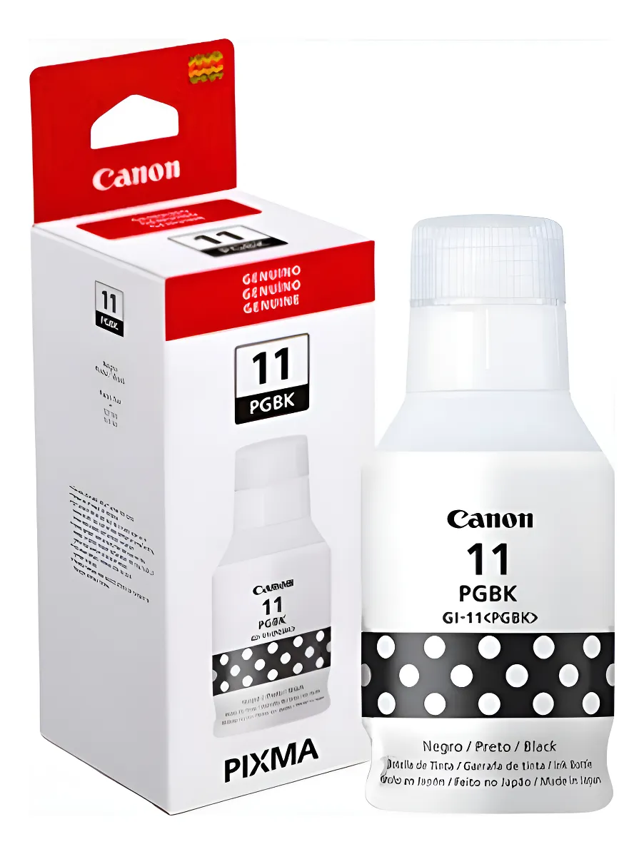BOTE DE TINTA CANON PIXMA GI-11 PGBK 135ML