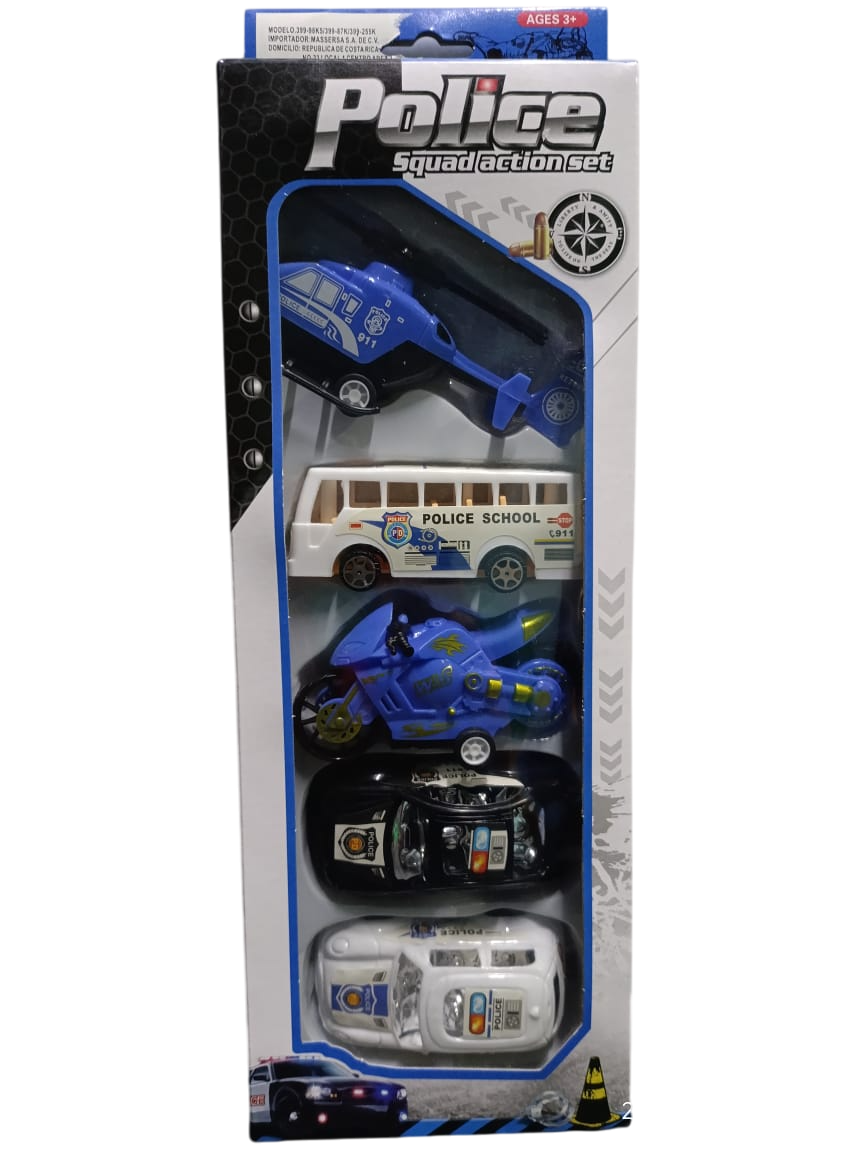 PAQUETE DE CARRITOS POLICE SQUAD