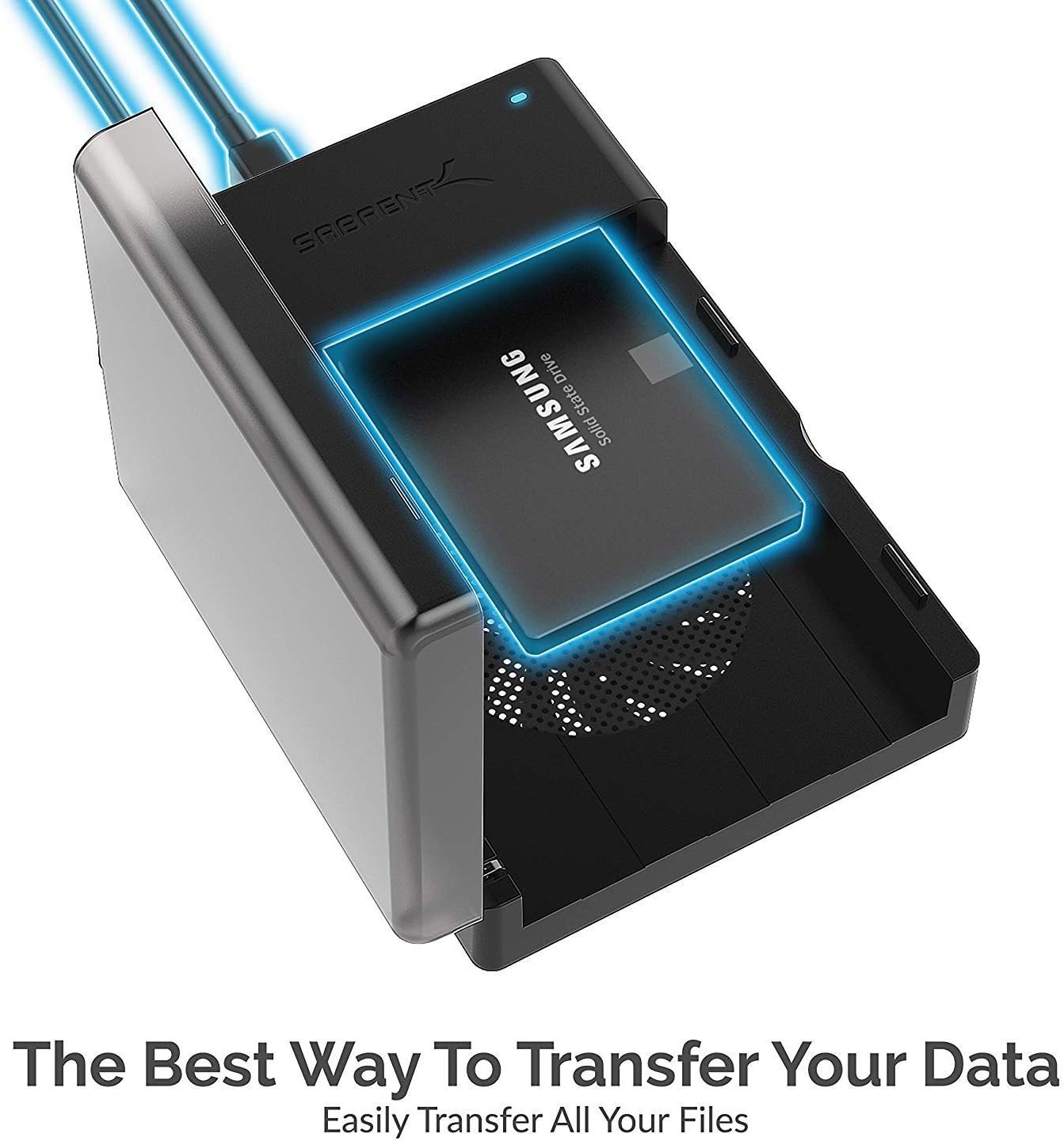 CARCASA - GABINETE PARA DISCO DURO 2.5 o 3.5 SABRENT