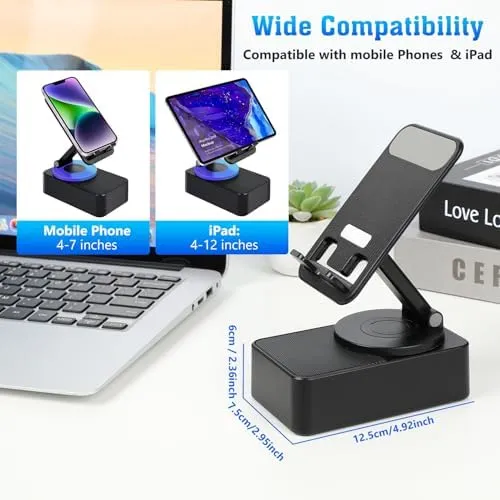 SOPORTE PARA TELÉFONO CON BLUETOOTH AUDIO POWER, PLEGABLE