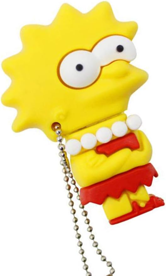 MEMORIA USB 16 GB FIGURA LISA SIMPSON