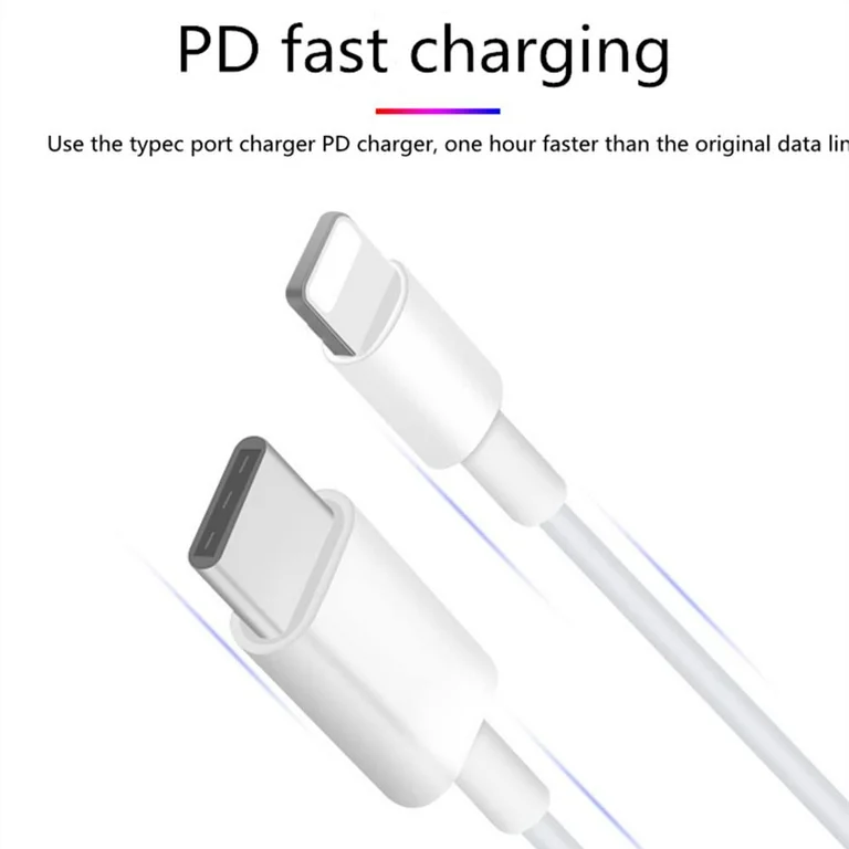 CABLE USB C A LIGHTNING 2 MT COMPATIBLE CON IPHONE