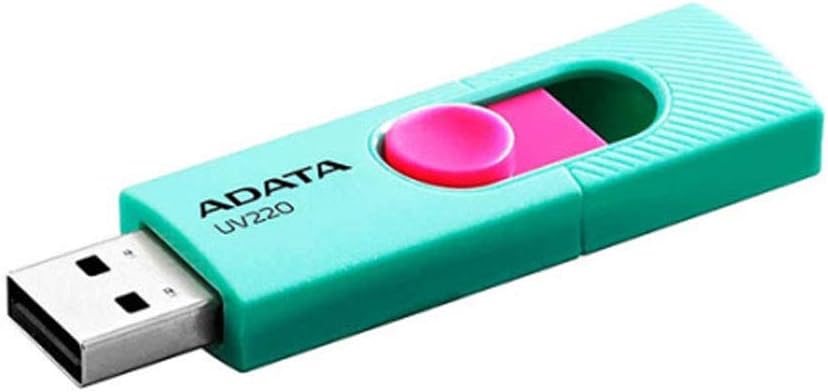 MEMORIA USB 32 GB UV220 ADATA TURQUESA ROSA