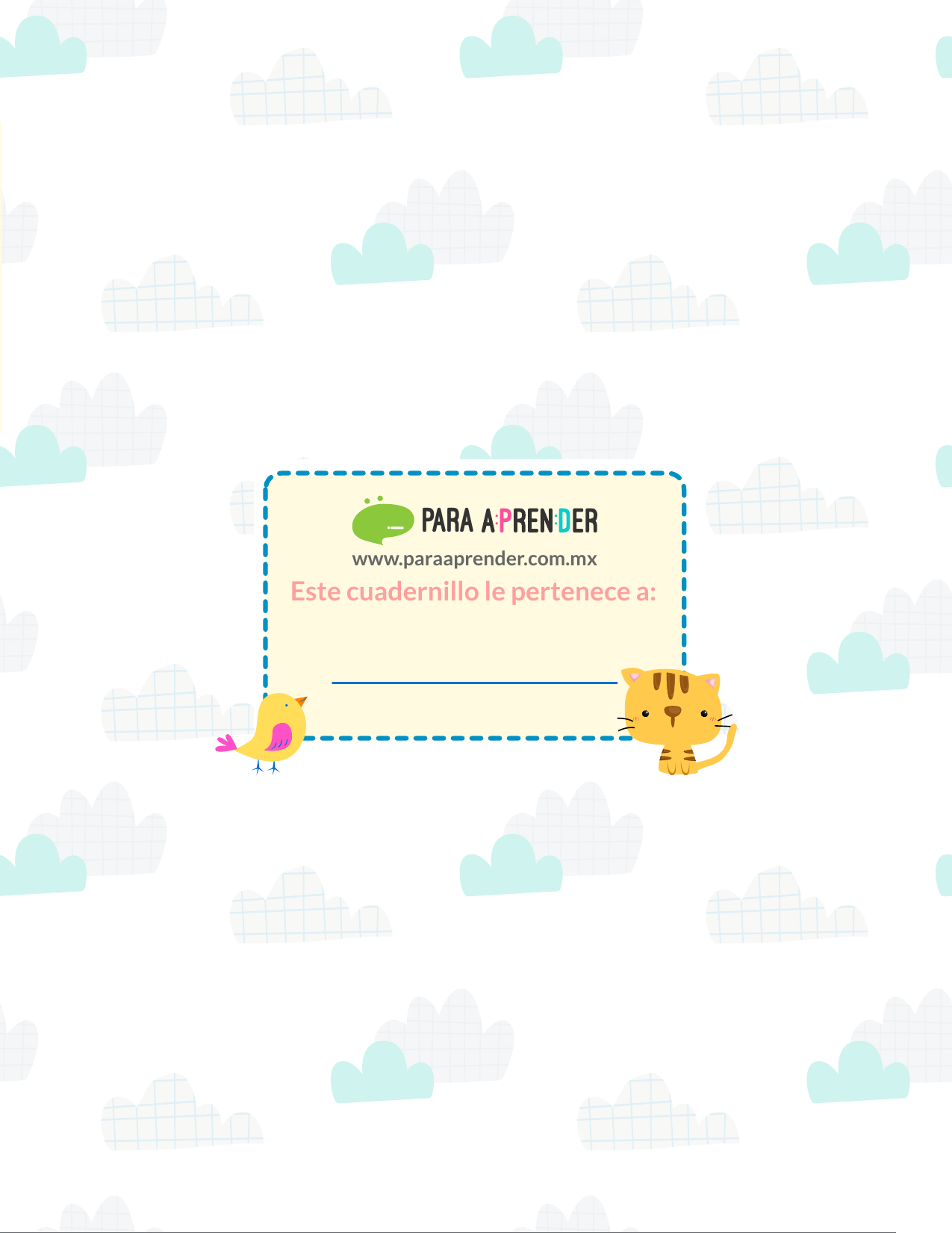 CUADERNILLO PREESCOLAR VERANO 