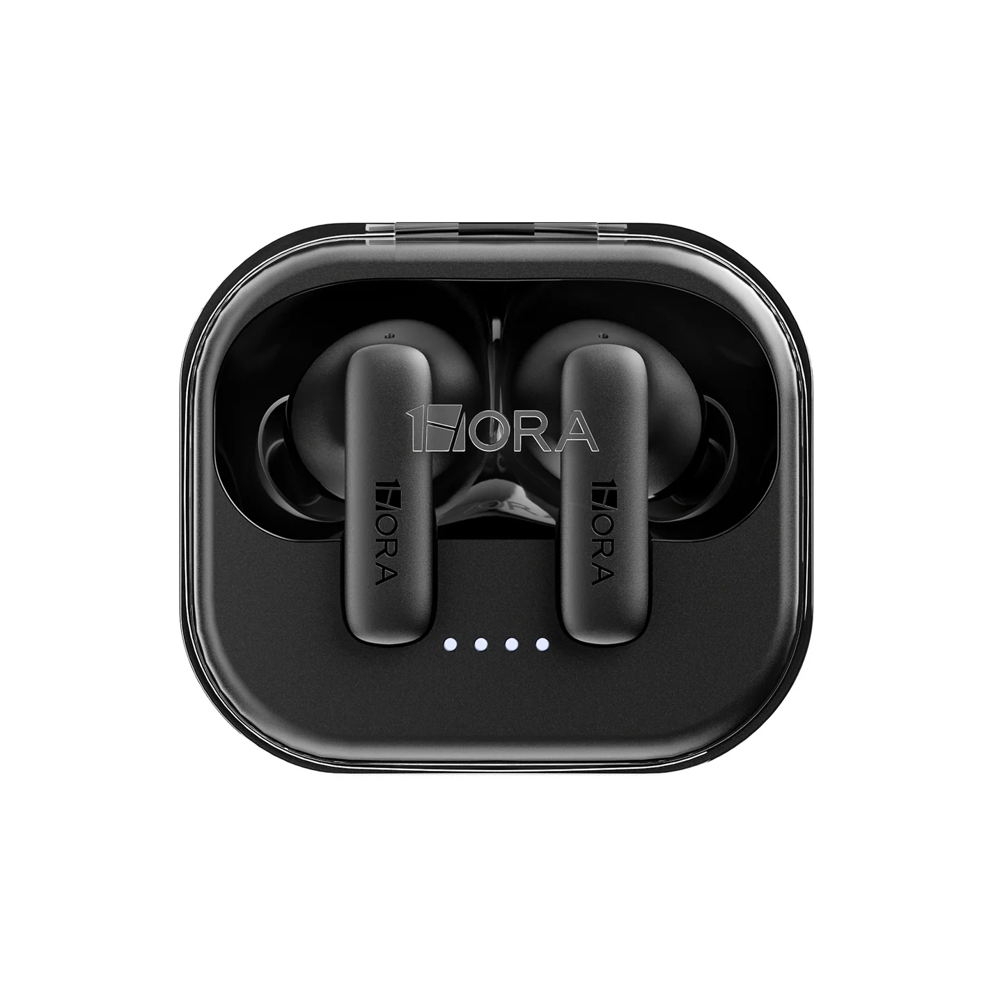 AUDIFONOS BLUETOOTH 1HORA CASE TRANSPARENTE AUT213