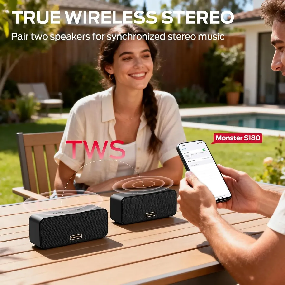 BOCINA MONSTER BLUETOOTH MONSTER S180