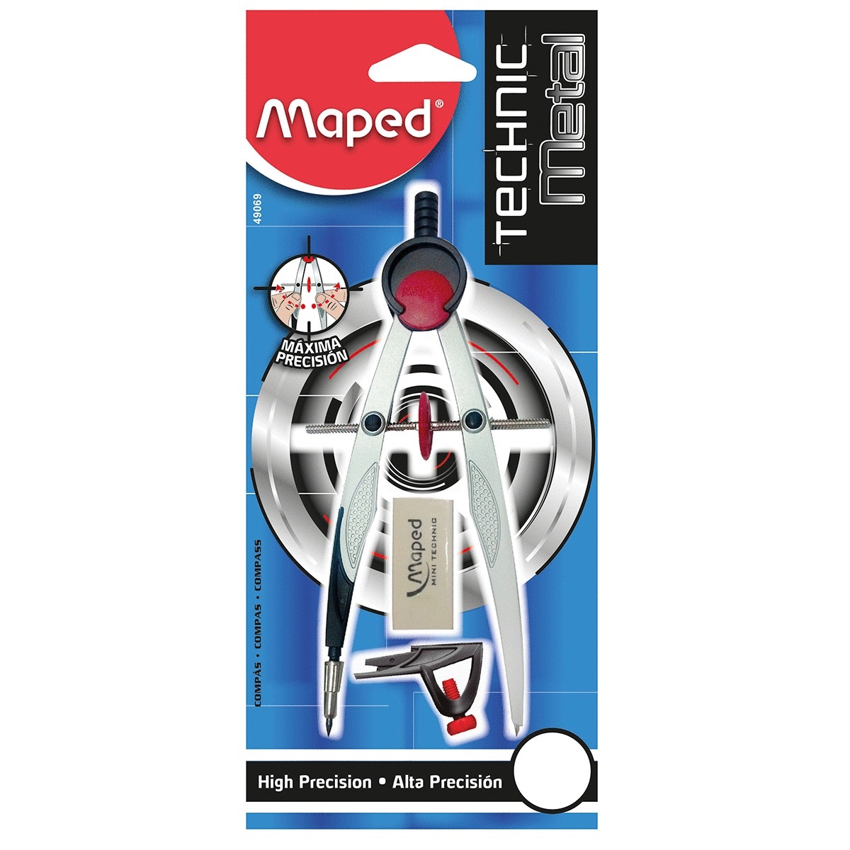 COMPAS TECHNIC METAL MAPED