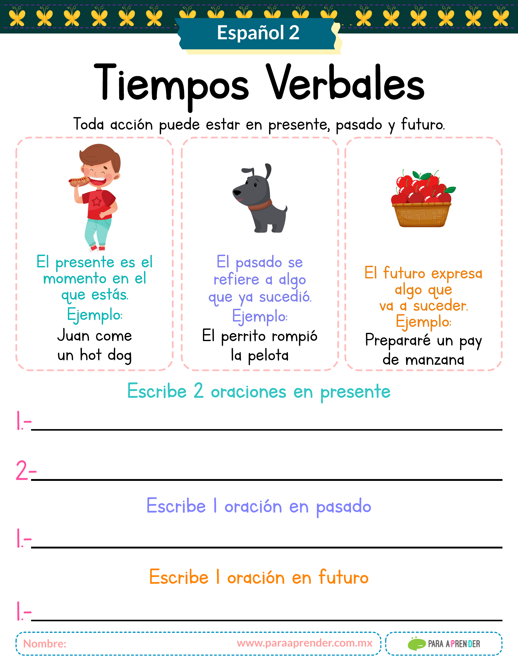GUIA DE REPASO 2 DE PRIMARIA