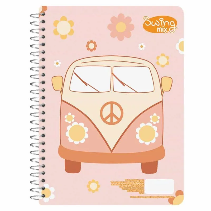 LIBRETA PROFESIONAL DE 100 HOJAS DOBLE RAYA