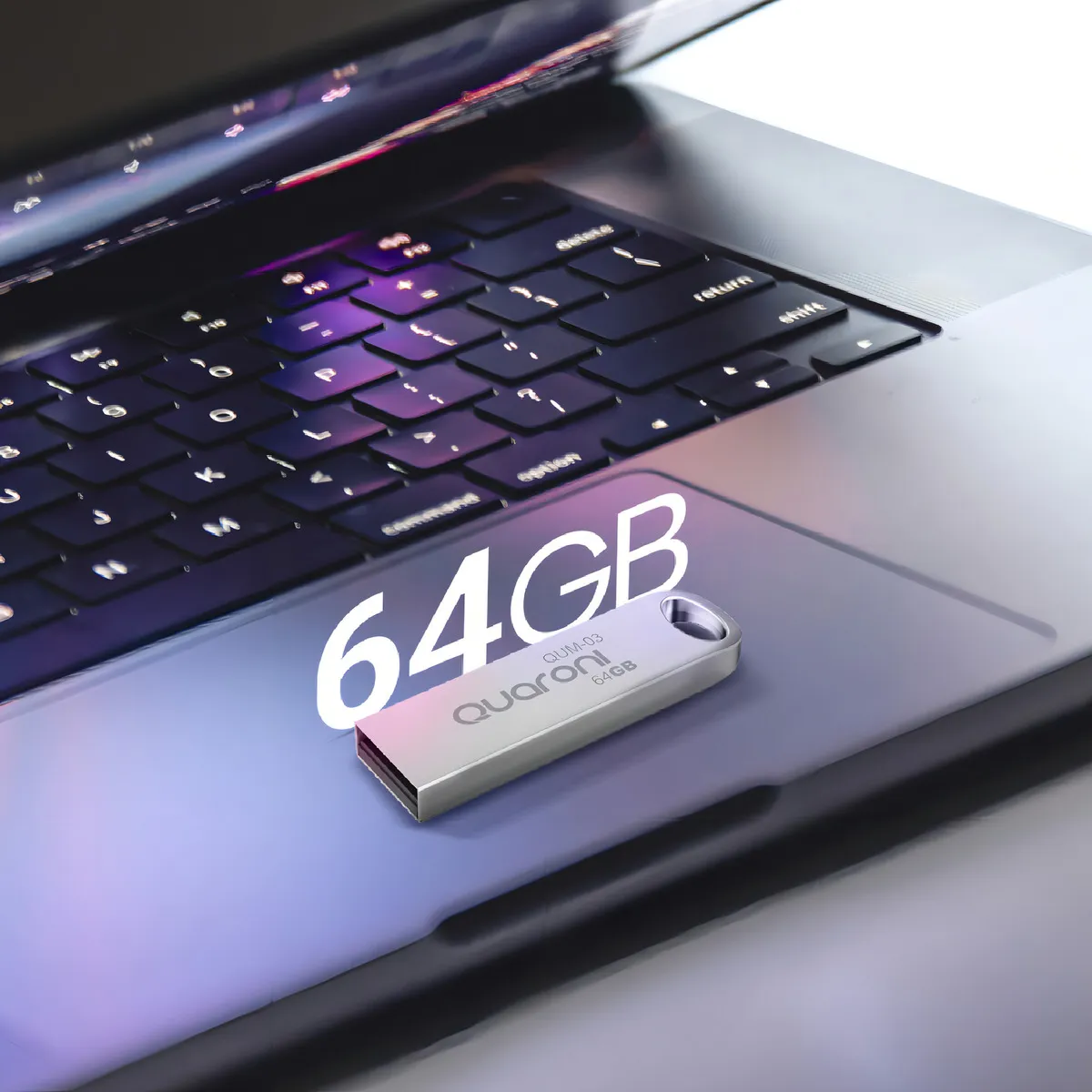 MEMORIA USB QUARONI 64GB